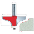 85-101 Solid Surface Edge Profile Bits - Professional Solid Surface Edge Profile Bits for Industrial Woodworking