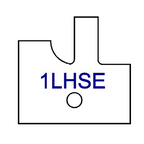 Left Hand (LH) Yes 1LHS Three Wing Stile & Rail Tips - Series 1-4, 8 - Professional for Industrial Woodworking