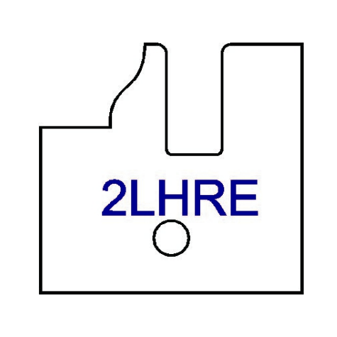 Left Hand (LH) Yes 2LHR Three Wing Stile & Rail Tips - Series 1-4, 8 - Professional for Industrial Woodworking