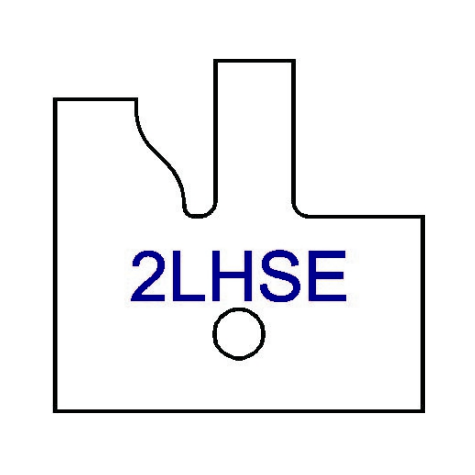 Left Hand (LH) Yes 2LHS Three Wing Stile & Rail Tips - Series 1-4, 8 - Professional for Industrial Woodworking