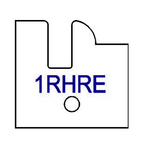 Right Hand (RH) Yes 1RHR Three Wing Stile & Rail Tips - Series 1-4, 8 - Professional for Industrial Woodworking