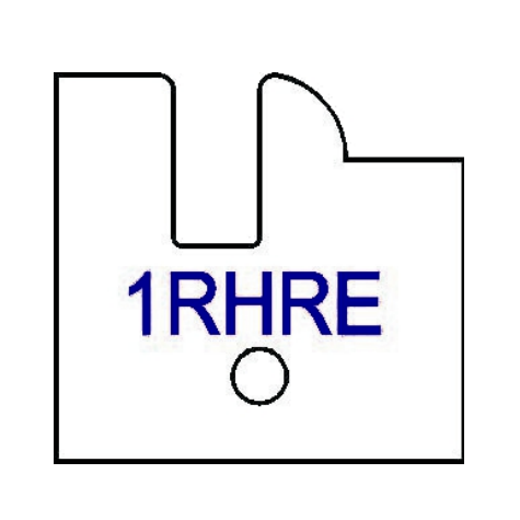 Right Hand (RH) Yes 1RHR Three Wing Stile & Rail Tips - Series 1-4, 8 - Professional for Industrial Woodworking