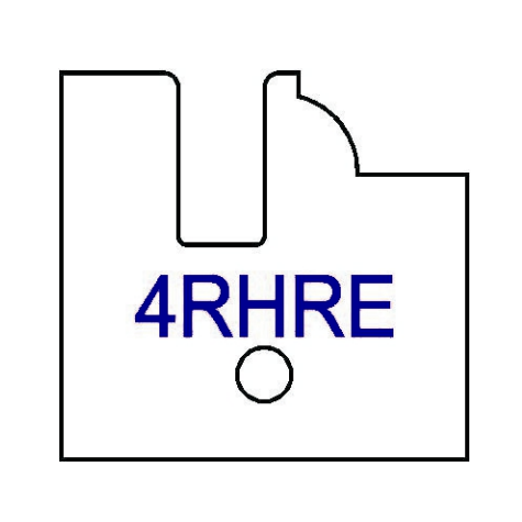 Right Hand (RH) Yes 4RHR Three Wing Stile & Rail Tips - Series 1-4, 8 - Professional for Industrial Woodworking