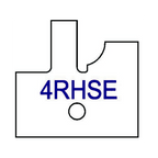Right Hand (RH) Yes 4RHS Three Wing Stile & Rail Tips - Series 1-4, 8 - Professional for Industrial Woodworking
