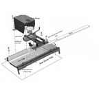 Straight Sticking Setup - Flat Mounting - Sticker Plate
