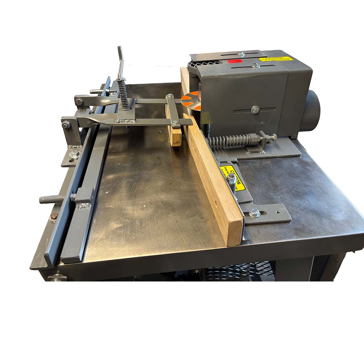 No Straight Sticking Setup - For Weaver Shaper - Guide & Fence - Professional Setup for Industrial Woodworking