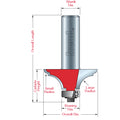Table Top Edge Classical Bit - Professional Table Top Edge Classical Bit for Industrial Woodworking