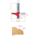 99-027 Table Edge & Handrail Bits - Professional Table Edge & Handrail Bits for Industrial Woodworking