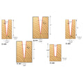 Tapered Ball Tip Bits - Professional Tapered Ball Tip Bits for Industrial Woodworking