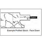 Tenon Setup - Fence Coping hold Down - For Weaver Shaper