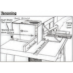Split Tenon Setup - Flat Mounting Coping Hold Down - Professional Setup for Industrial Woodworking