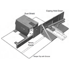 Split Tenon Setup - Flat Mounting Coping Hold Down - Professional Setup for Industrial Woodworking