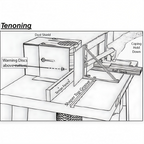 Tenon Setup - Fence Coping hold Down - For Weaver Shaper