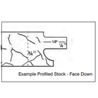 Tenon Setup - Fence Coping hold Down - For Weaver Shaper