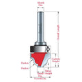 Top Bearing Fillet Ogee Groove Bits - Professional Top Bearing Fillet Ogee Groove Bits for Industrial Woodworking