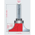 Under Rounding Bit For Bull Nose - Professional Under Rounding Bit For Bull Nose for Industrial Woodworking