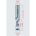 Up Spiral Bits | Premier Solid Carbide Spiral Bits - Professional Up Spiral Bits for Industrial Woodworking