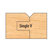 V-PANELING SHAPER CUTTER SET