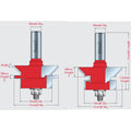 “V” Panel Bit Set - Professional “V” Panel Bit Set for Industrial Woodworking