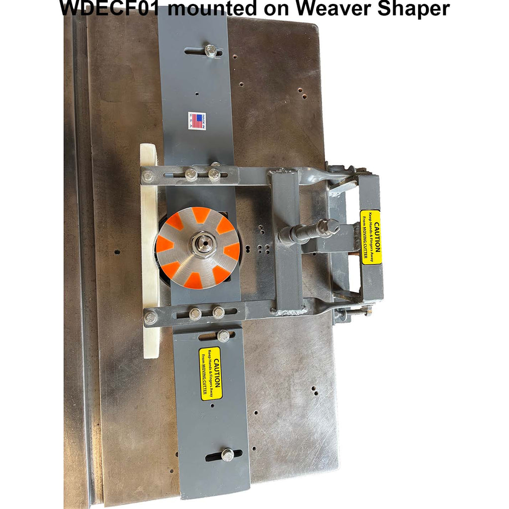 Continuous 28" Door Edge Setup - For Weaver Shapers - Fence - Professional Setup for Industrial Woodworking