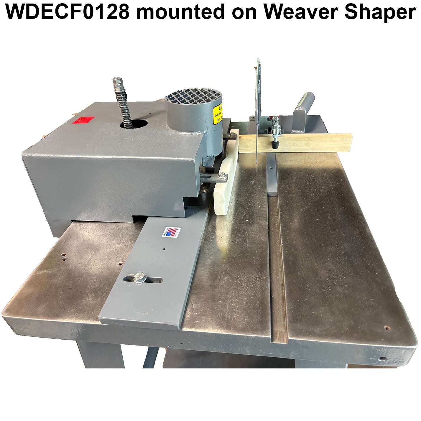 Continuous 28" Door Edge Setup - For Weaver Shapers - Fence - Professional Setup for Industrial Woodworking