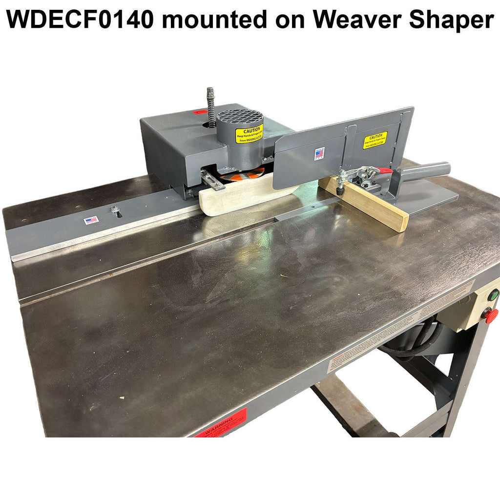 Continuous 40" Door Edge Setup - For Weaver Shapers - Fence - Professional Setup for Industrial Woodworking