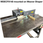 Continuous 40" Door Edge Setup - For Weaver Shapers - Fence - Professional Setup for Industrial Woodworking