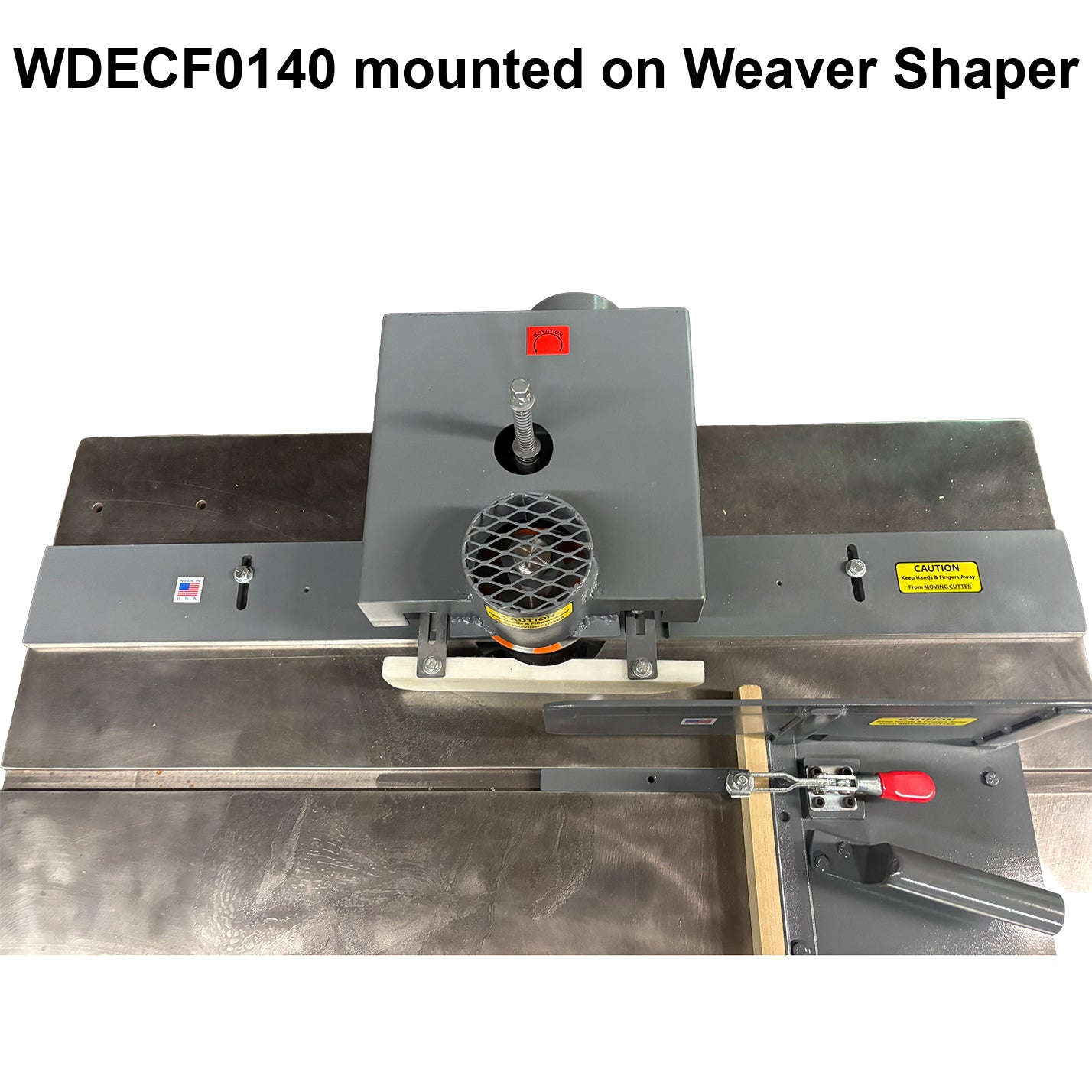 Continuous 40" Door Edge Setup - For Weaver Shapers - Fence - Professional Setup for Industrial Woodworking