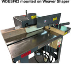 Split Door Edge Setup - For Weaver Shapers - Fence - Professional Setup for Industrial Woodworking