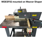 Split Door Edge Setup - For Weaver Shapers - Fence - Professional Setup for Industrial Woodworking