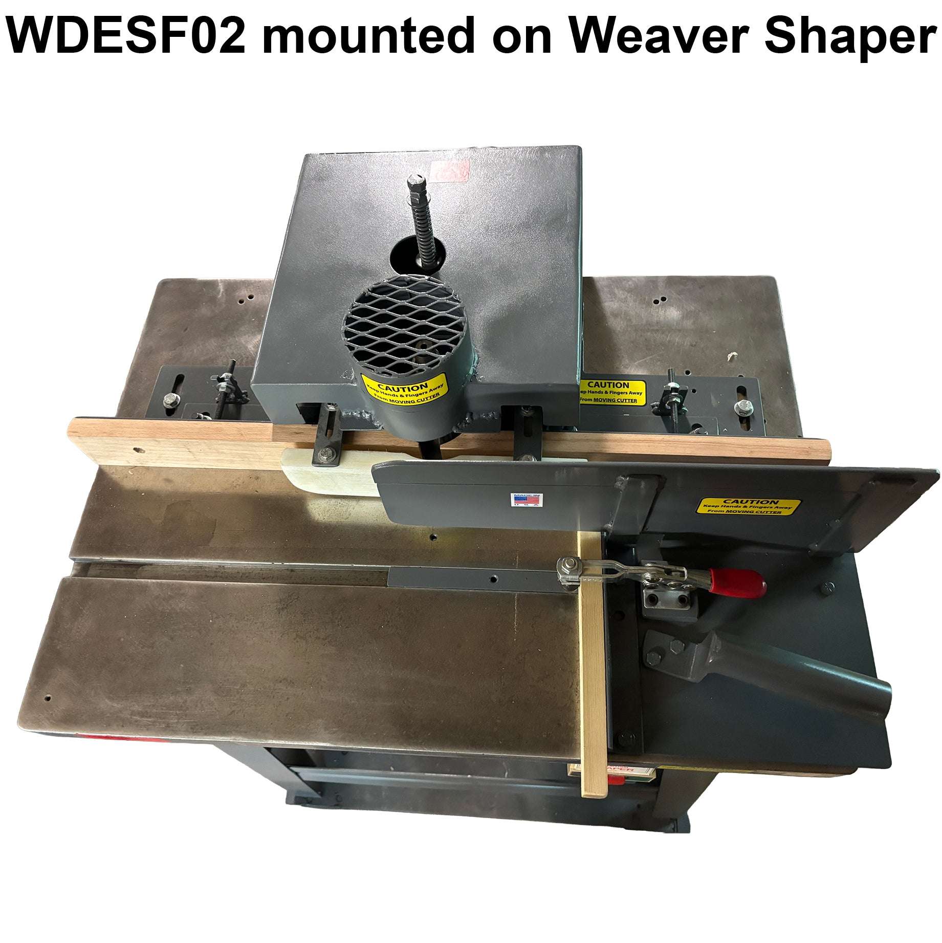 Split Door Edge Setup - For Weaver Shapers - Fence - Professional Setup for Industrial Woodworking