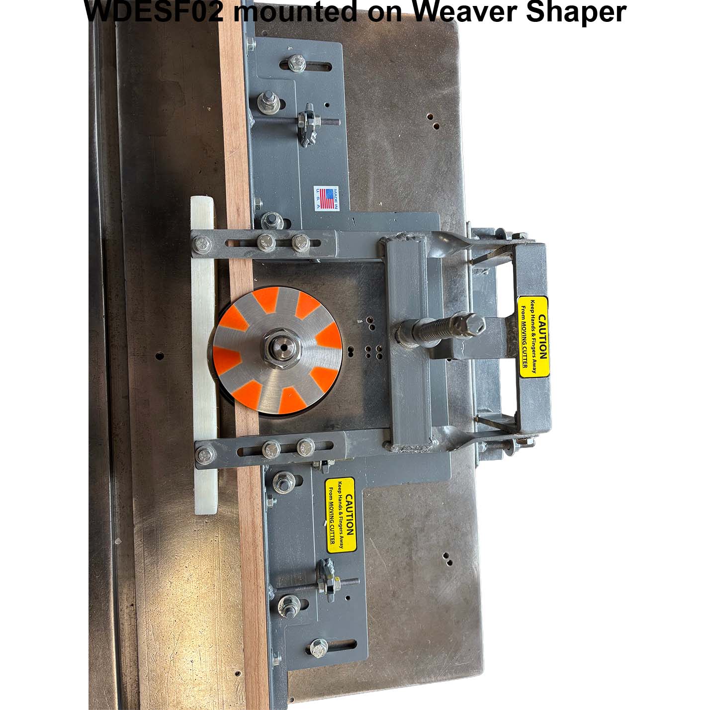 Split Door Edge Setup - For Weaver Shapers - Fence - Professional Setup for Industrial Woodworking