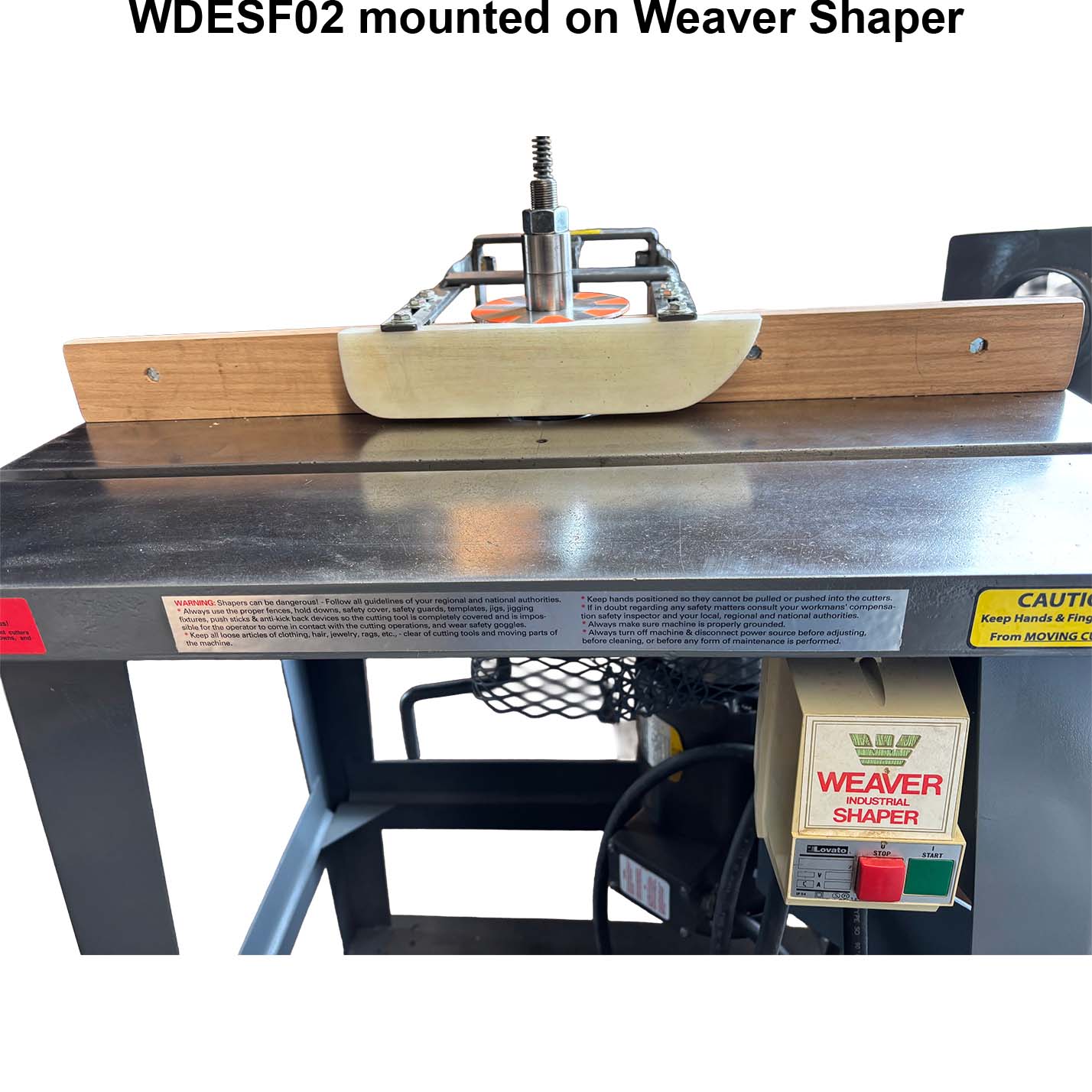 Split Door Edge Setup - For Weaver Shapers - Fence - Professional Setup for Industrial Woodworking