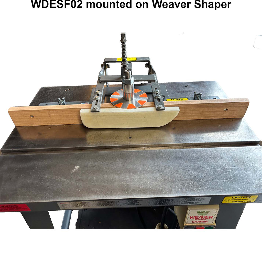 Split Door Edge Setup - For Weaver Shapers - Fence - Professional Setup for Industrial Woodworking