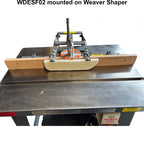 Split Door Edge Setup - For Weaver Shapers - Fence - Professional Setup for Industrial Woodworking