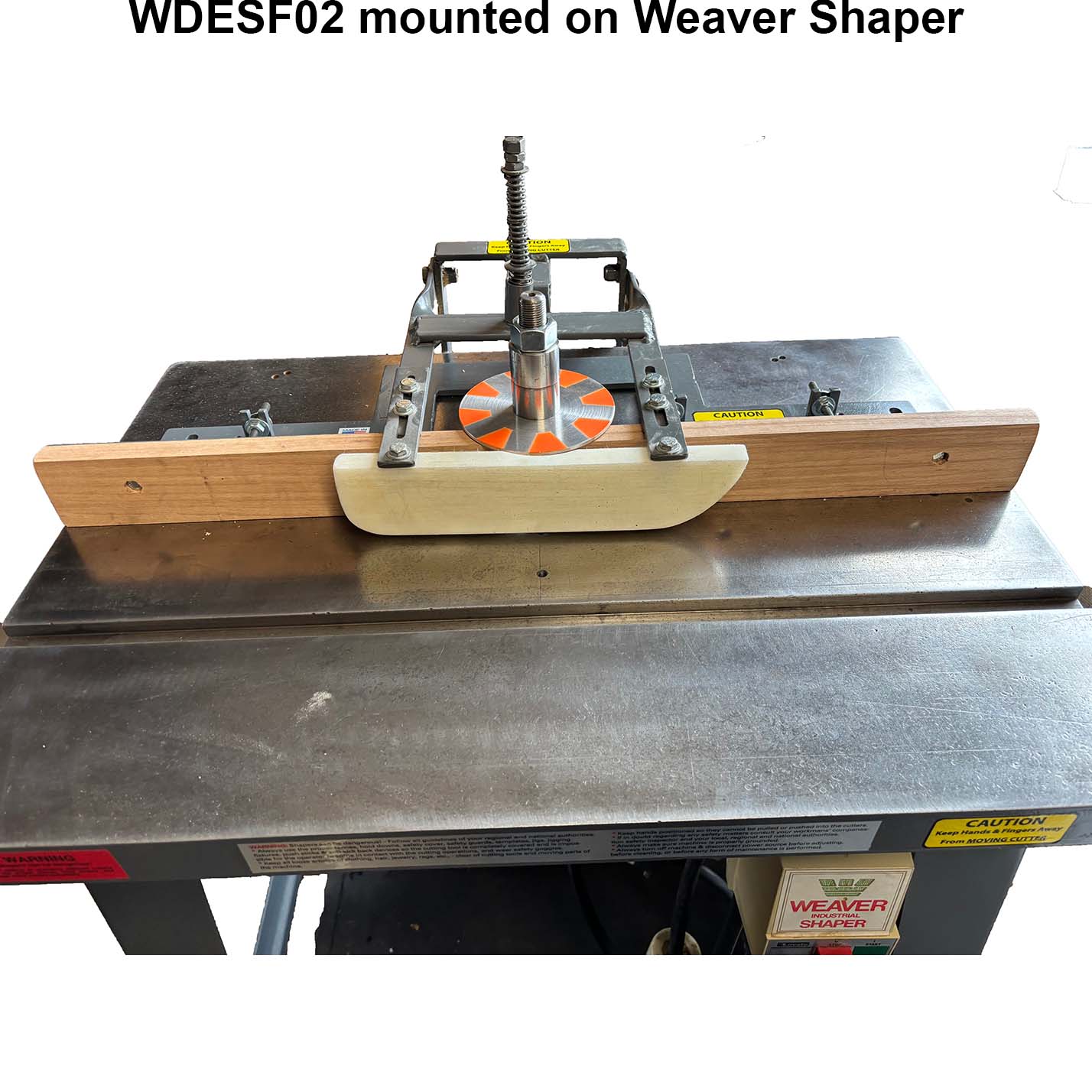 Split Door Edge Setup - For Weaver Shapers - Fence - Professional Setup for Industrial Woodworking