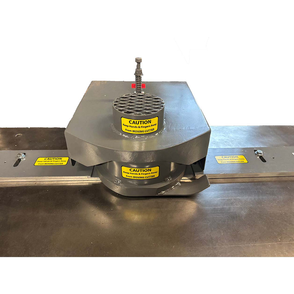 Single Raise 5 8" Material No 28" Panel Raising Setup - With Hold Down - For Weaver Shaper - Professional Setup for Industrial Woodworking