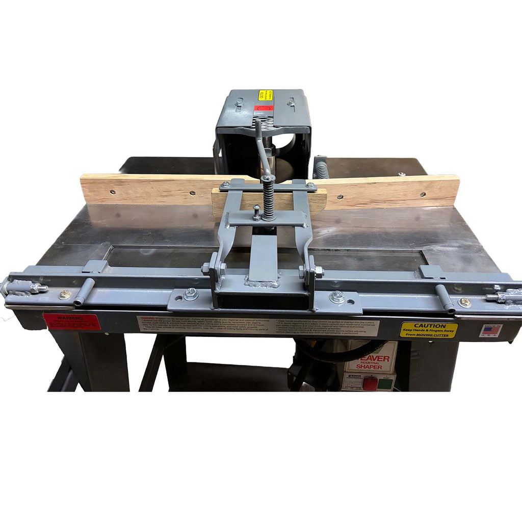 No Straight Sticking Setup - For Weaver Shaper - Sticker Plate - Professional Setup for Industrial Woodworking