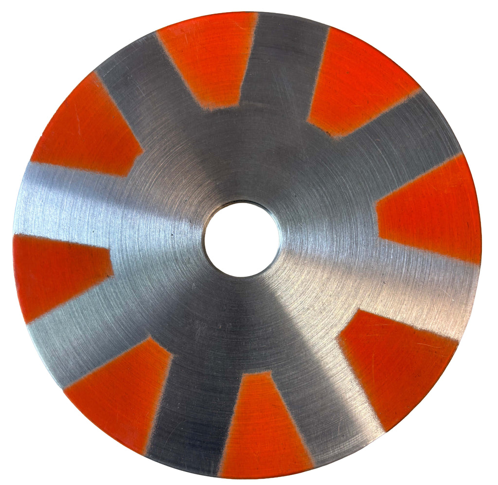 3 4" 4-3 4 Weaver Warning Disc - Professional Warning Disc for Industrial Woodworking