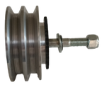 Driven Power Feeder Pulley With Sprocket & Spindle - Professional Power Feeder Part for Industrial Woodworking