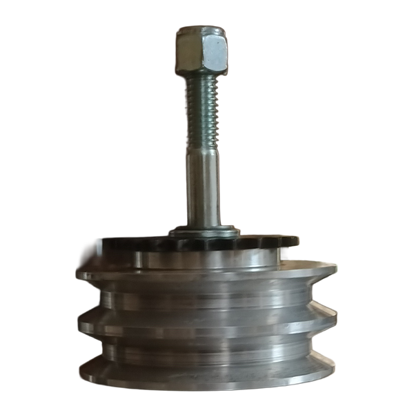 Driven Power Feeder Pulley With Sprocket & Spindle