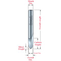 "V" Veining Bit - Professional "V" Veining Bit for Industrial Woodworking